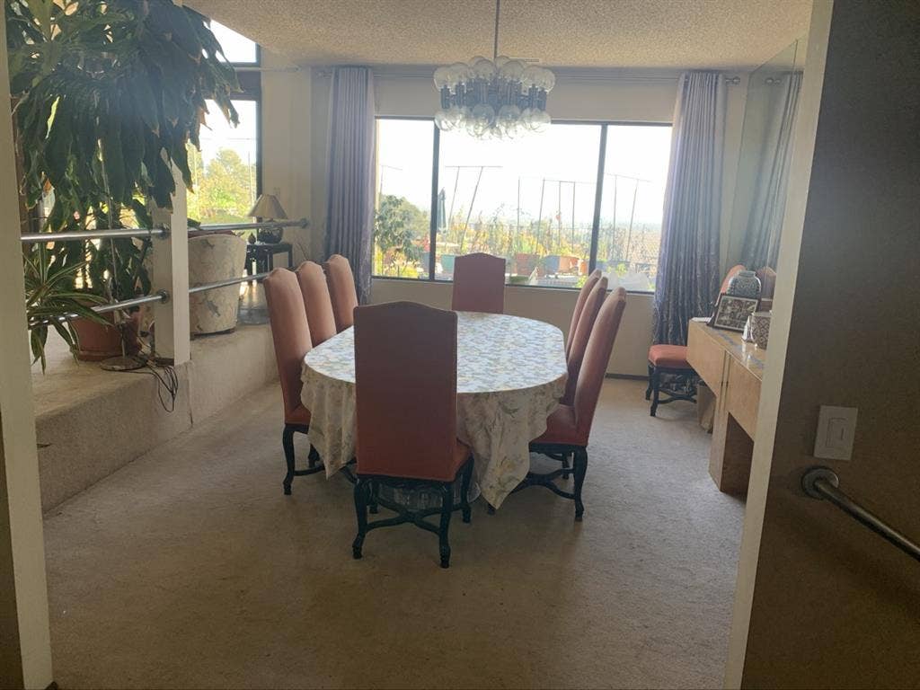 Large room in a spacious home