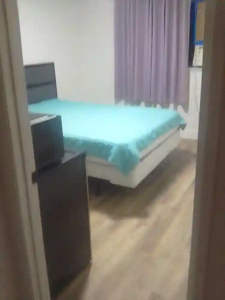 Bedroom with shared living space