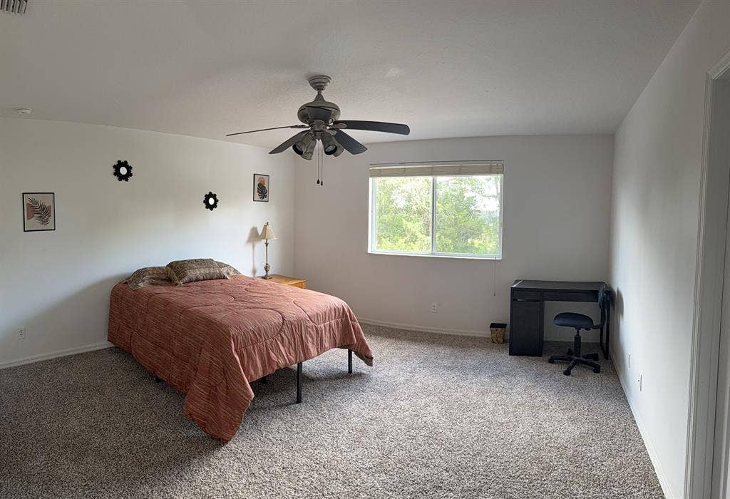 Spacious Furnished Bedroom