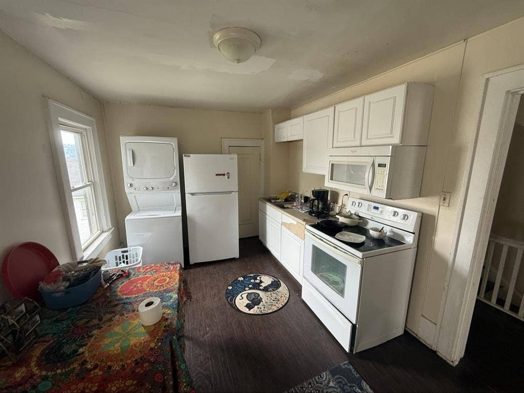 Loft room with two large parts