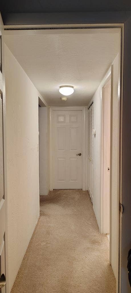 Master bedroom with walk in closet