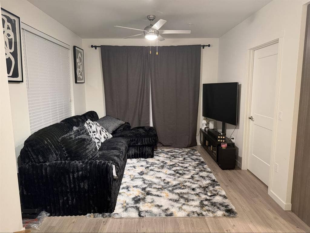 Two bedroom two bathroom apartment