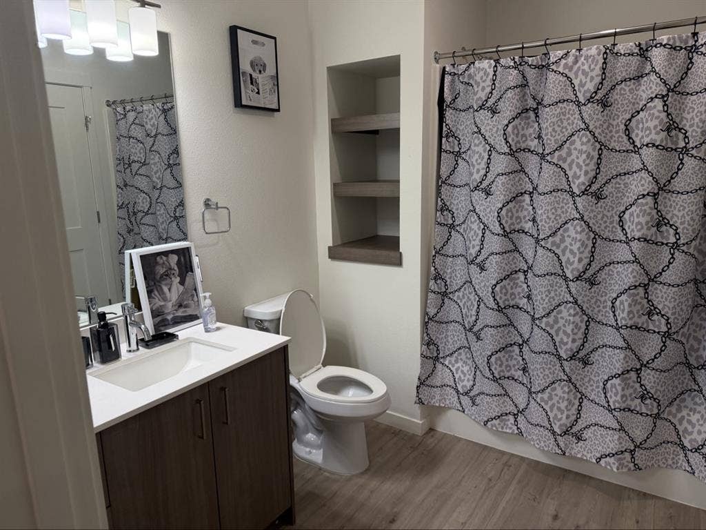 Two bedroom two bathroom apartment