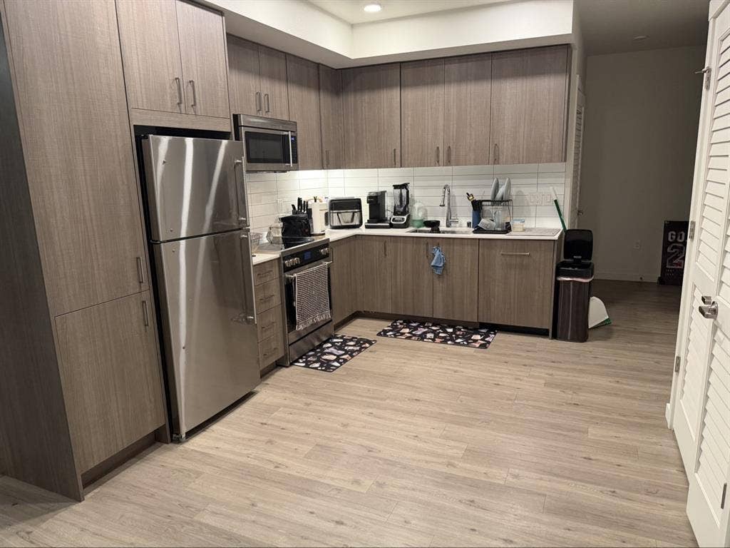 Two bedroom two bathroom apartment