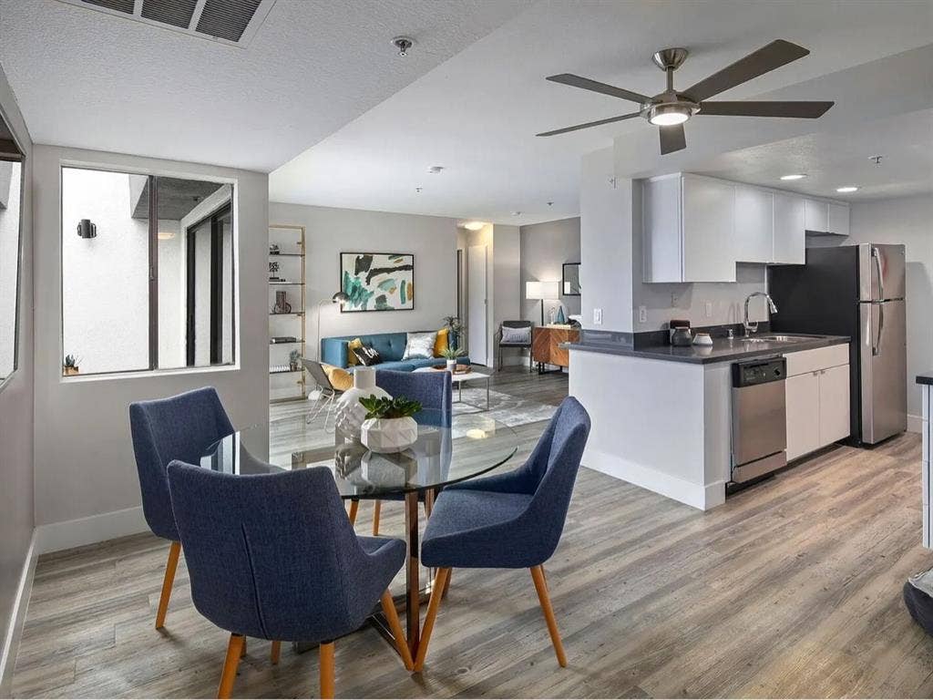 A fully furnished apartment