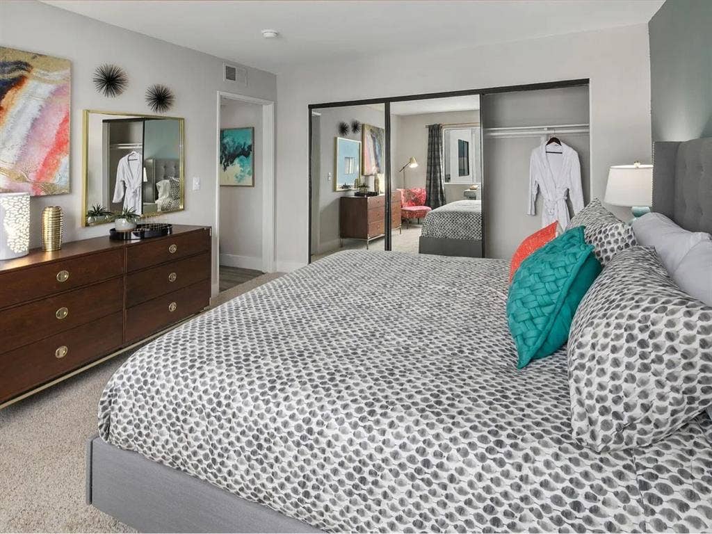 A fully furnished apartment