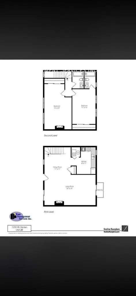 2 bed 2 ba in Lincoln Park!