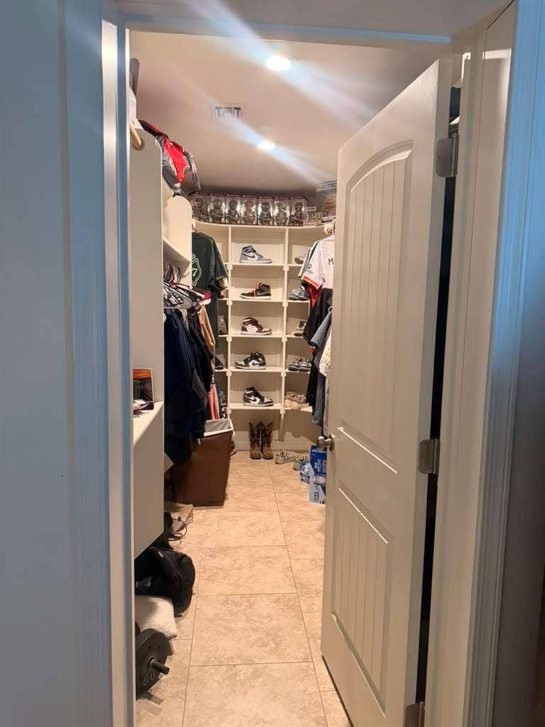 Spacious Room With Walk-in Closet