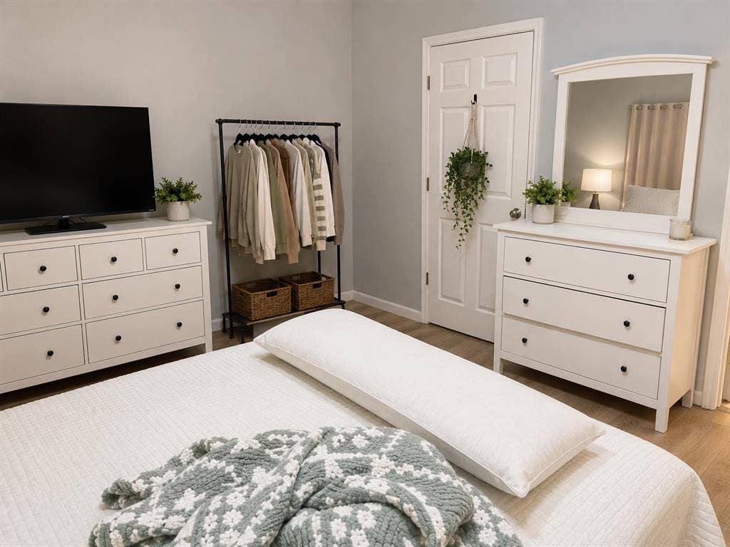 Master Bedroom in St. Pete Townhome