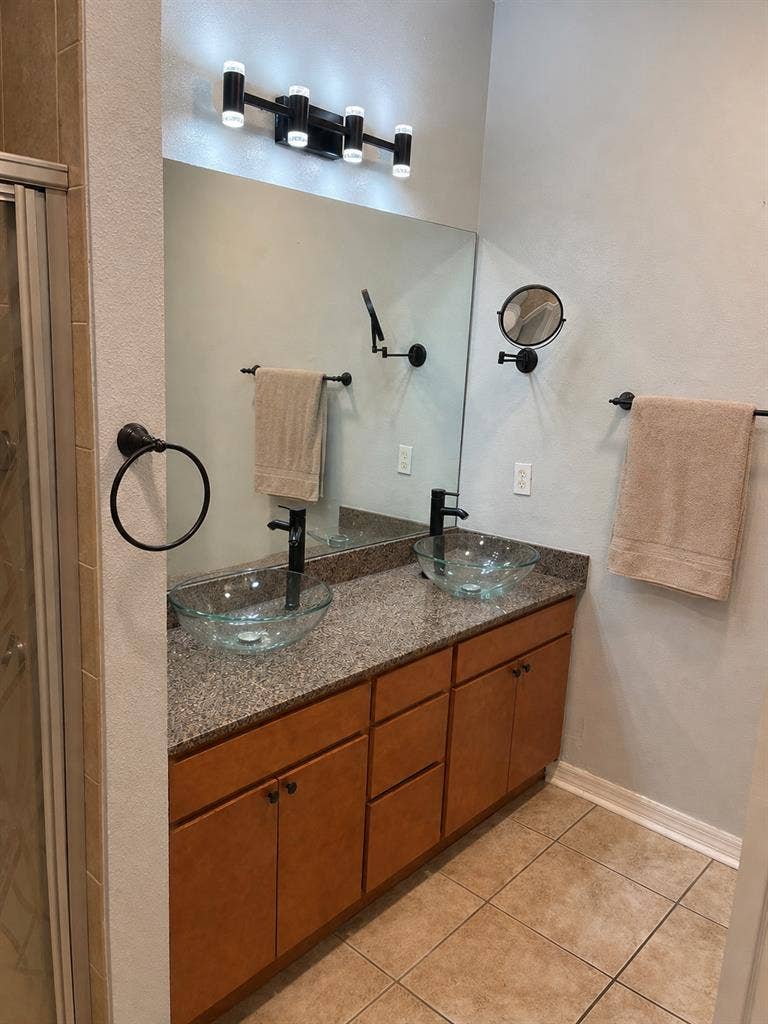 Master Bedroom in St. Pete Townhome