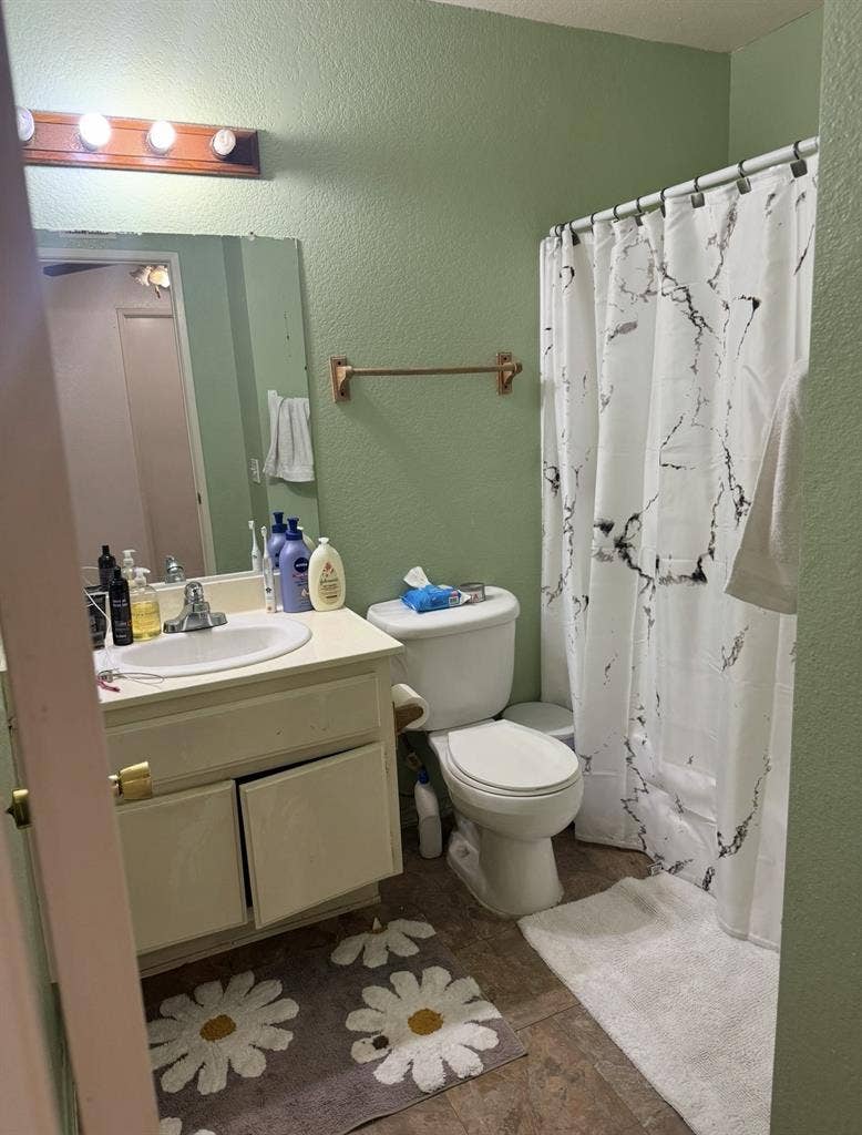 Private bedroom + bathroom