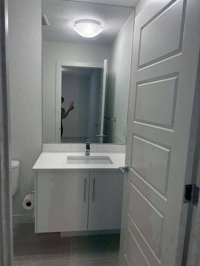 Modern Private Bedroom and bathroom