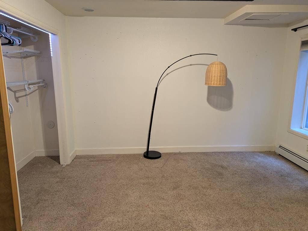 Private basement bed & bath in home
