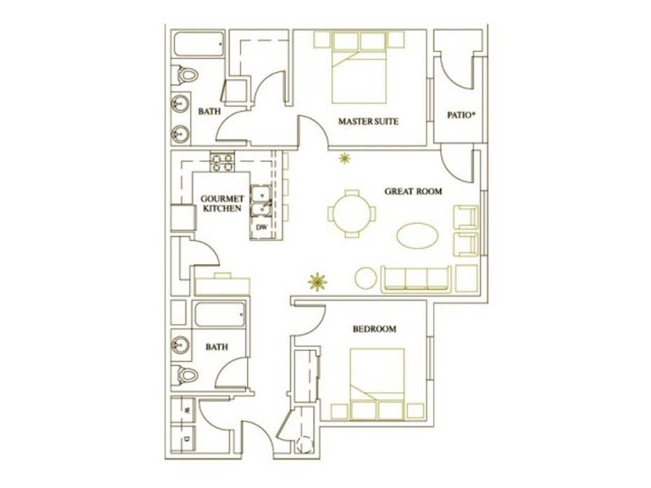 Cool Room with pool/hot tub and gym