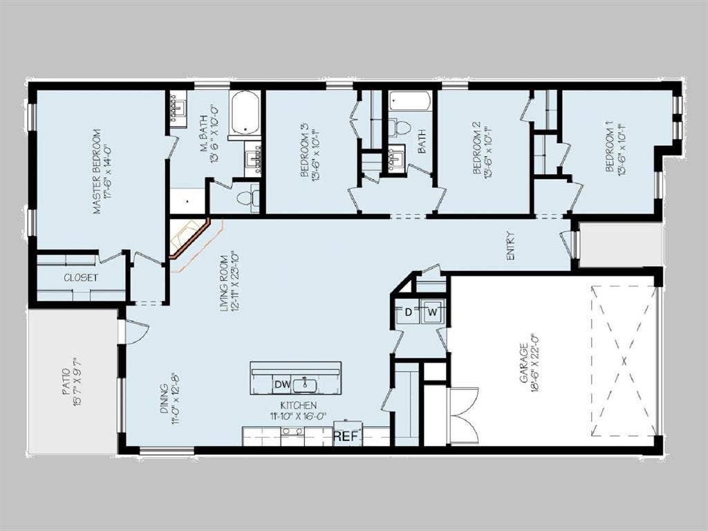 3 nice furnished rooms in new home