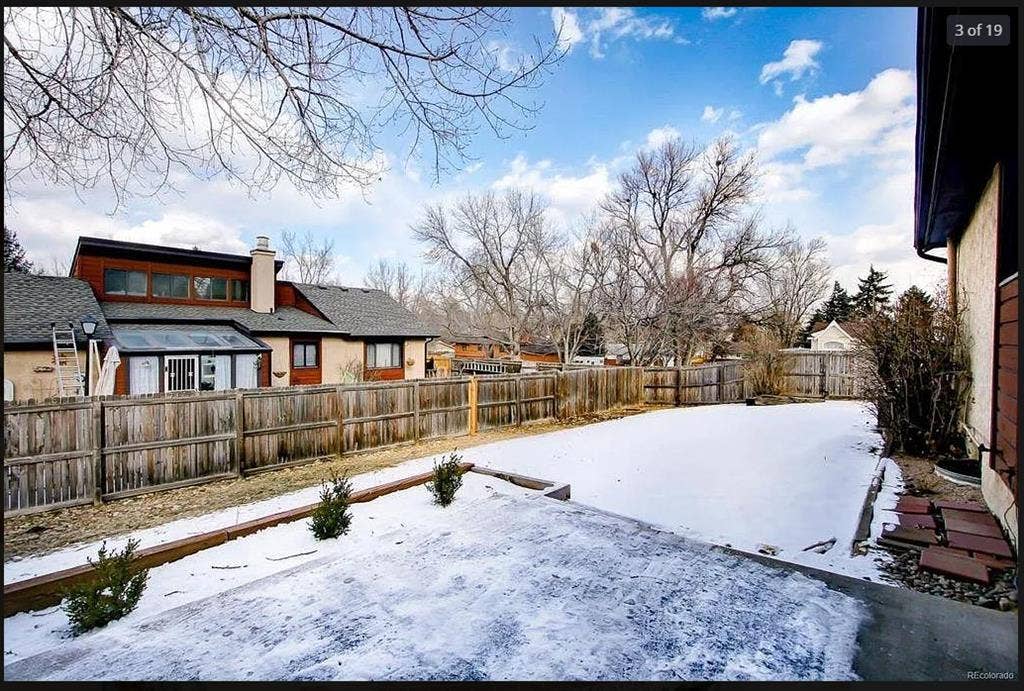 Shared home full basement backyard