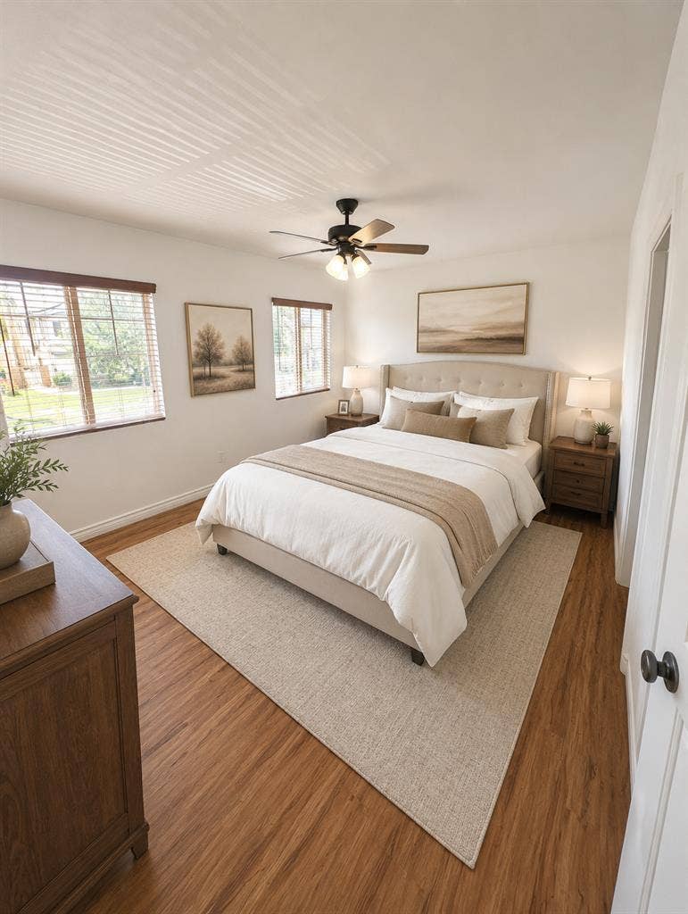 Private Large Bedrooms