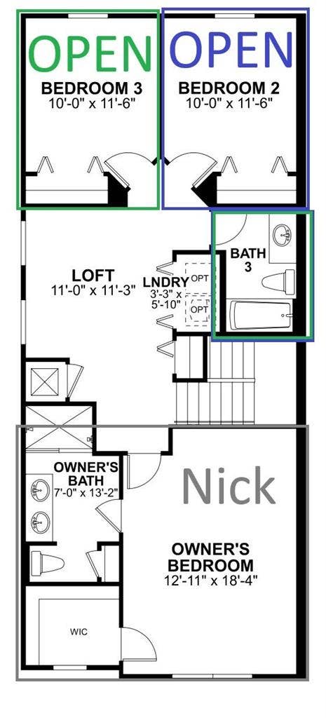 Private rooms in Oviedo townhouse