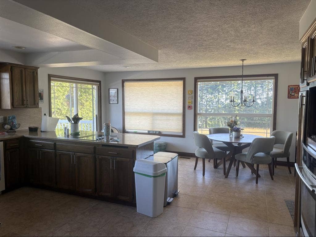 Bedroom in large house