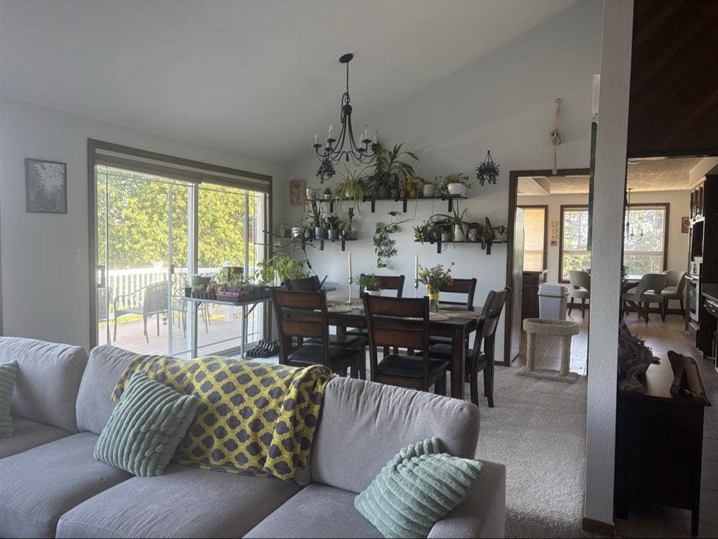Bedroom in large house