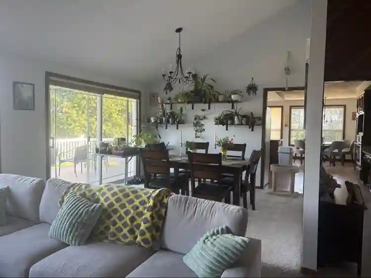 Bedroom in large house