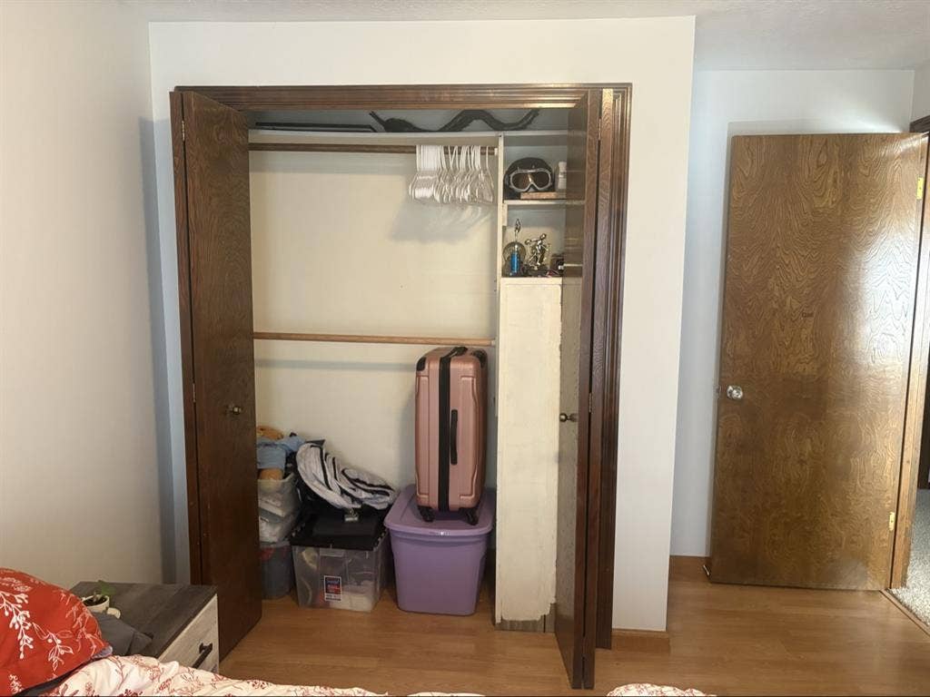 Bedroom in large house