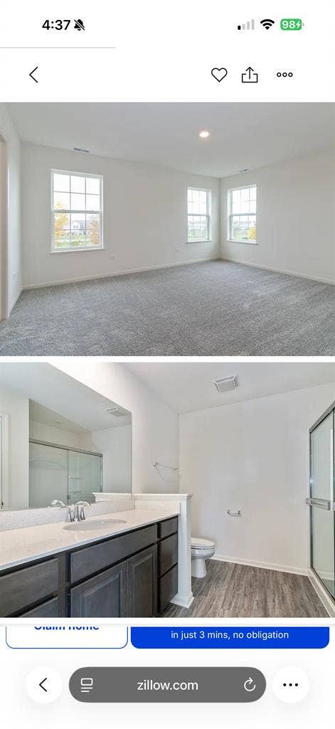 1 bedroom for rent.