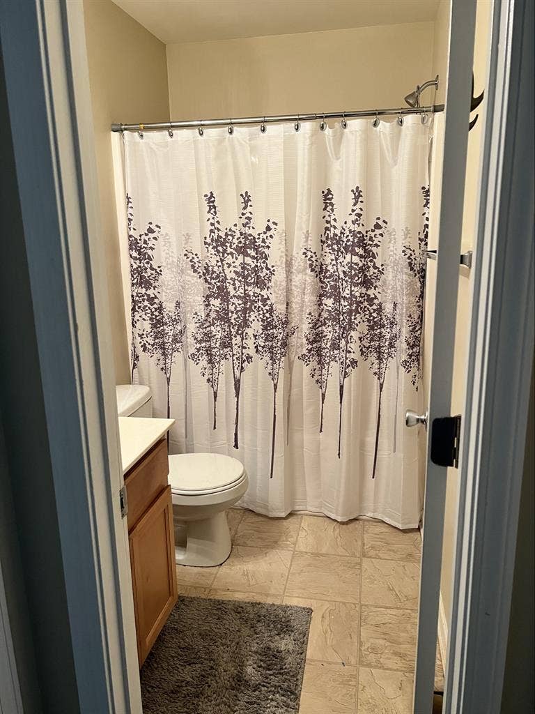 Spacious Furnished Bedroom
