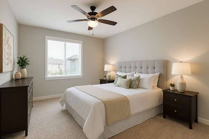 Private bedroom with private bath