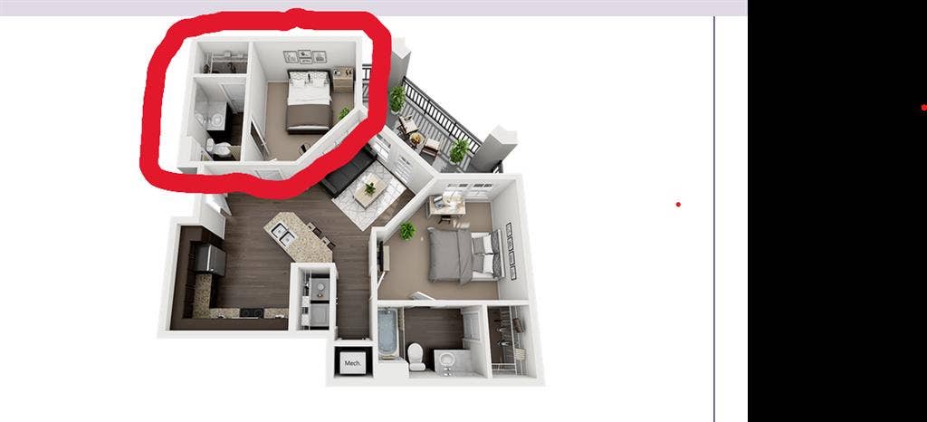 SUBLEASE 1 BED/BATH