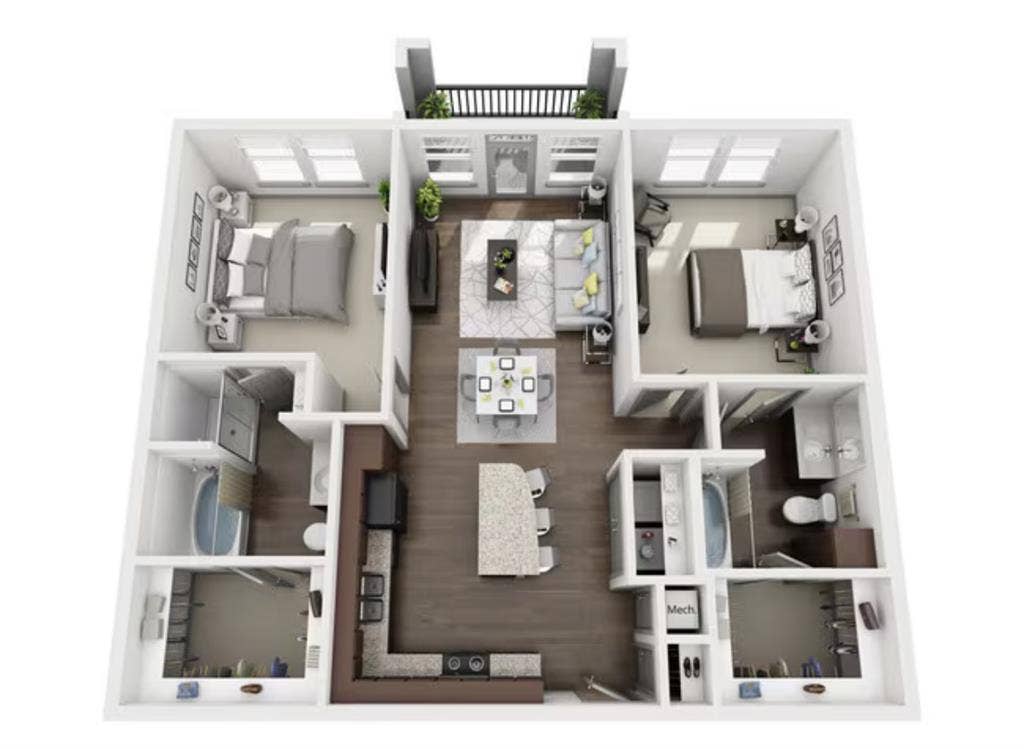 1 Bed with 1 Bath for Rent Near TCU