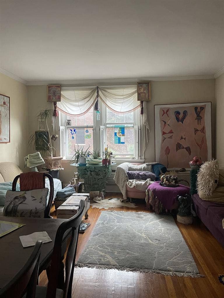 $1375 Sunny Brookline Bedroom