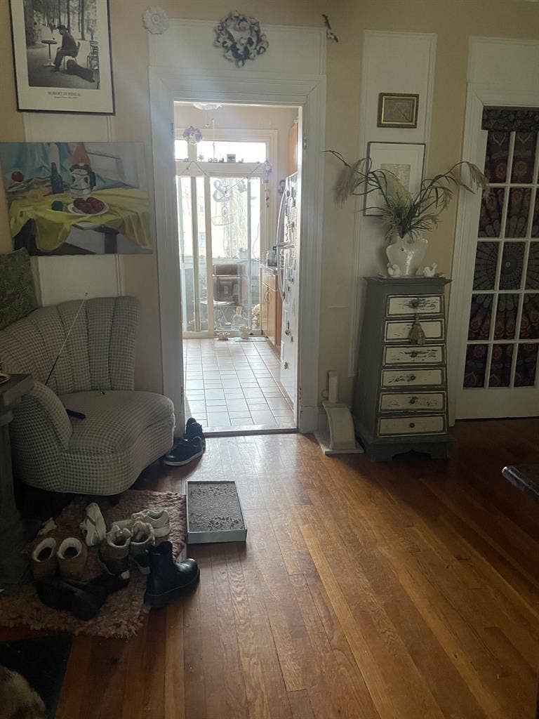 $1375 Sunny Brookline Bedroom