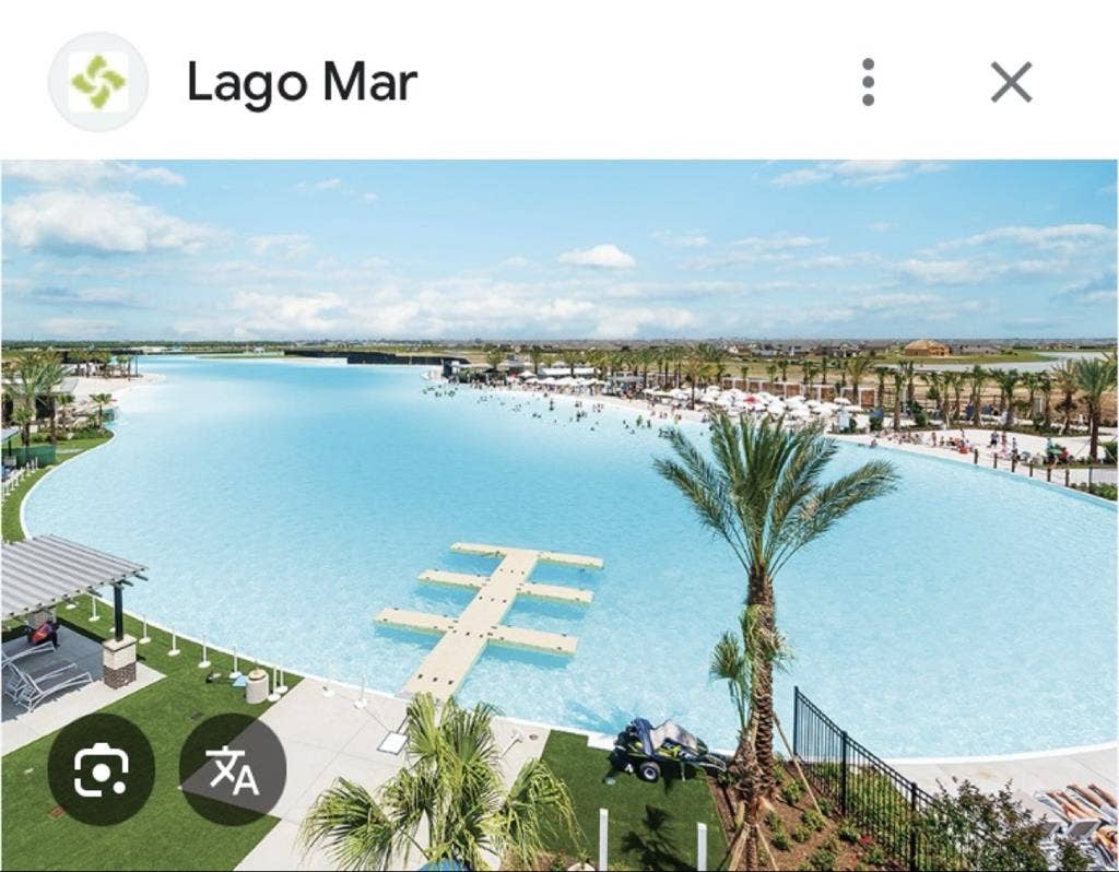 Big room by ocean