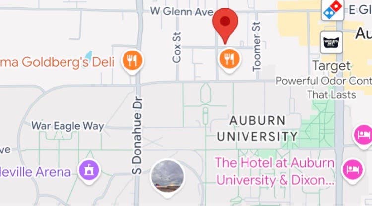 House near Auburn University