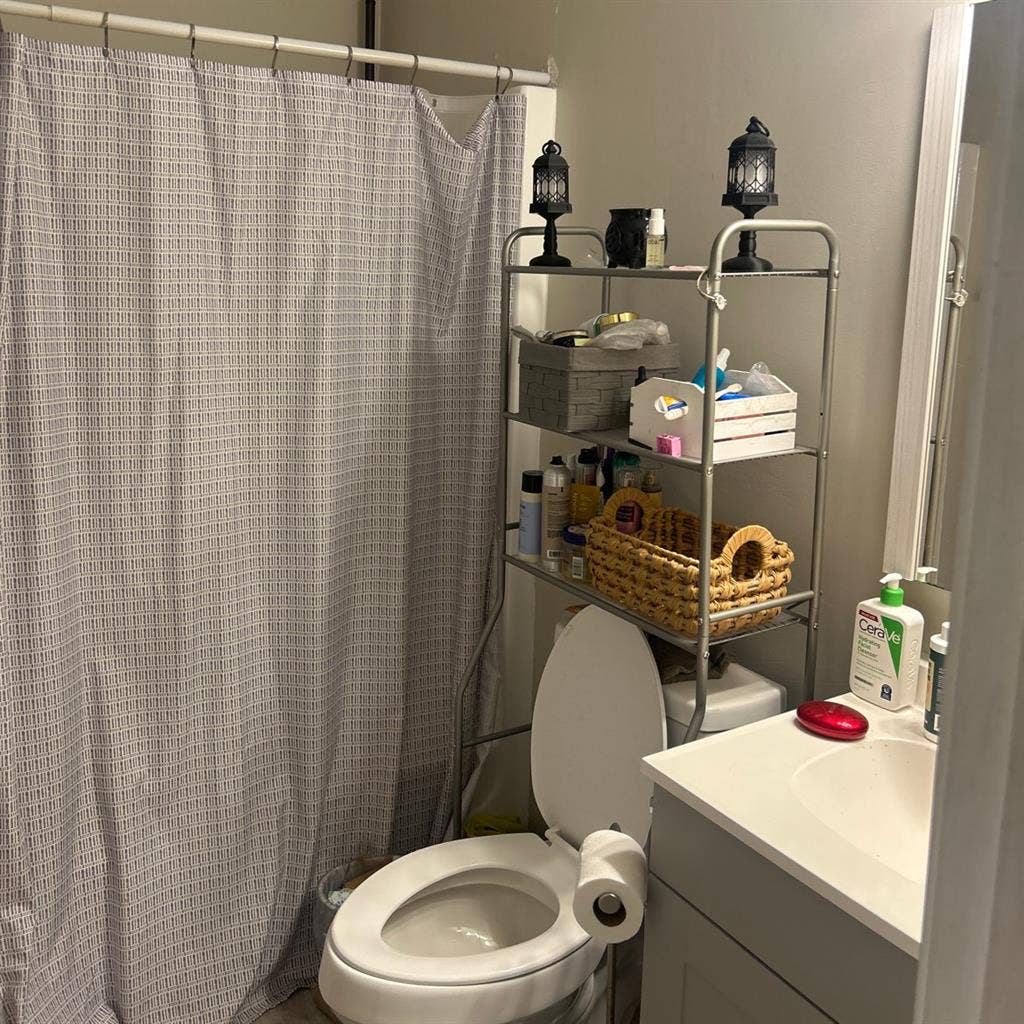 1 bedroom in 2 bed 1 bath apartment