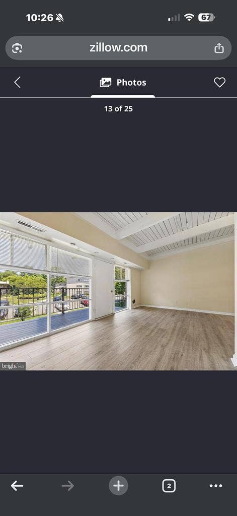 Available Apartment in July first