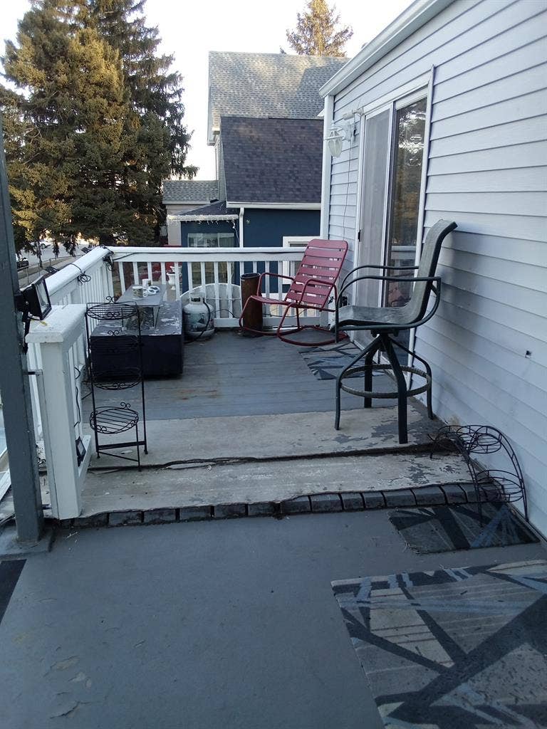 Private entrance everything new