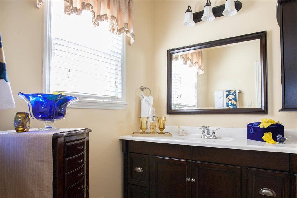 Private ensuite king in large home