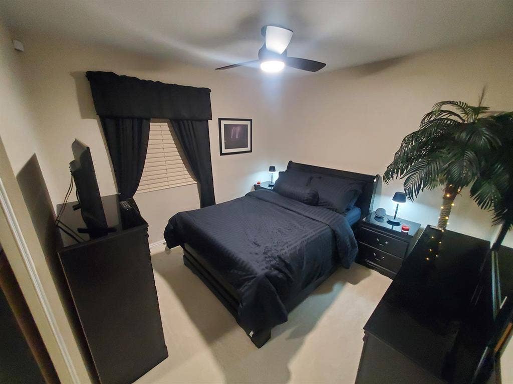 Furnished or unfurnished room