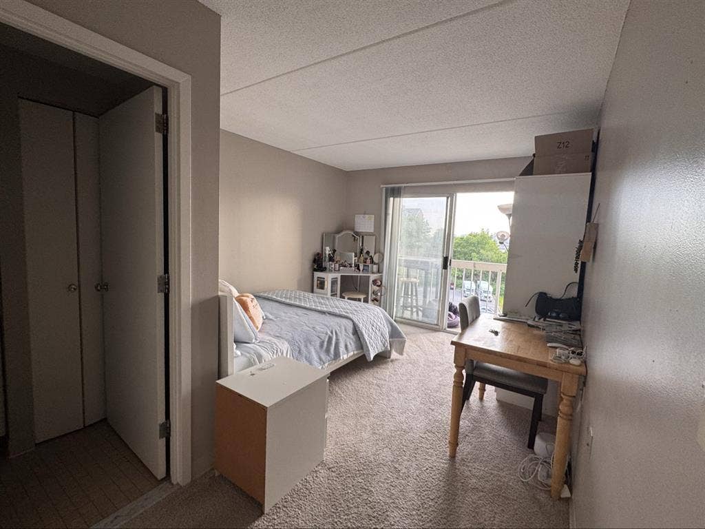 Room with private bathroom and ba