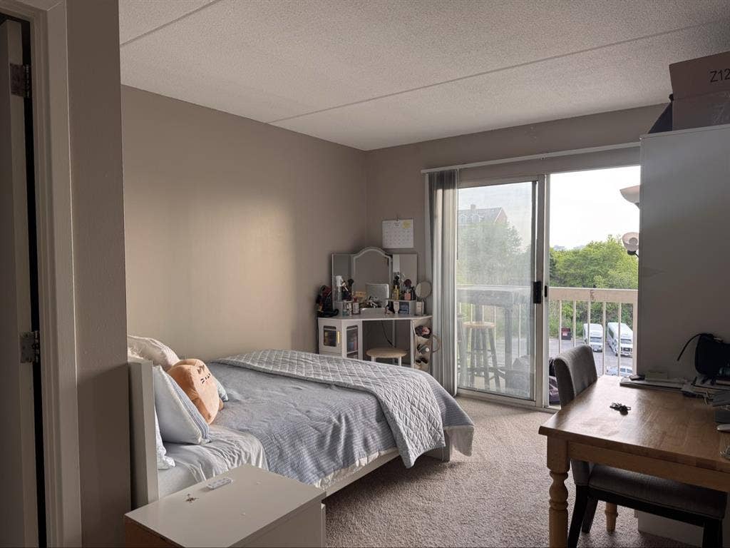 Room with private bathroom and ba