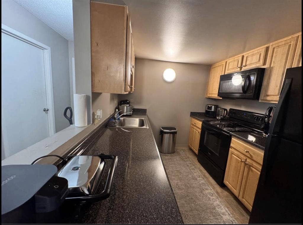 Furnished room with private bath