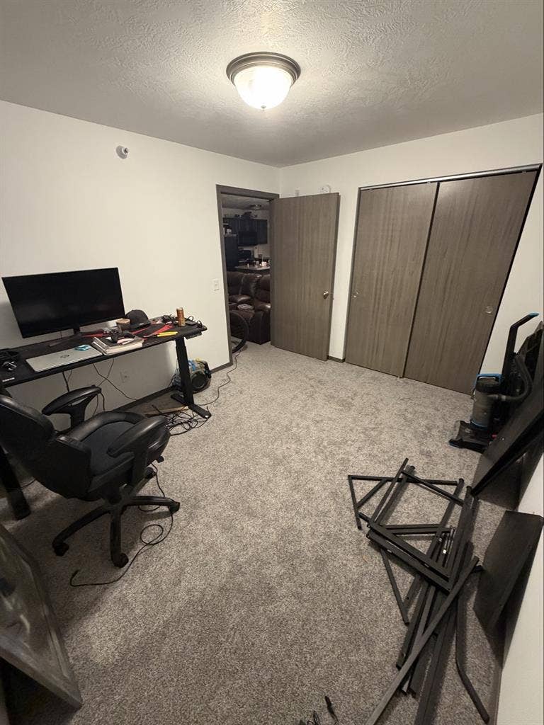 Private bedroom and bathroomm