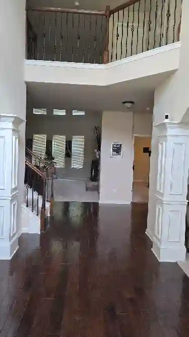 Spacious bedroom with private bathr