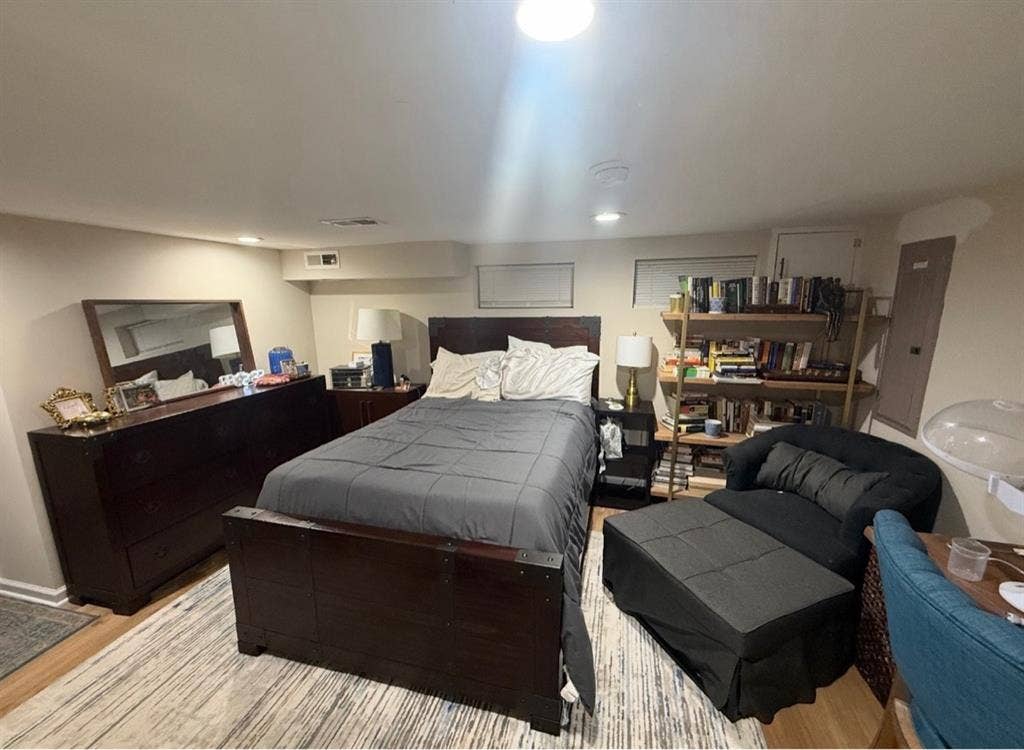 Room with private bathroom