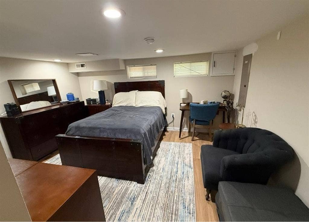 Room with private bathroom