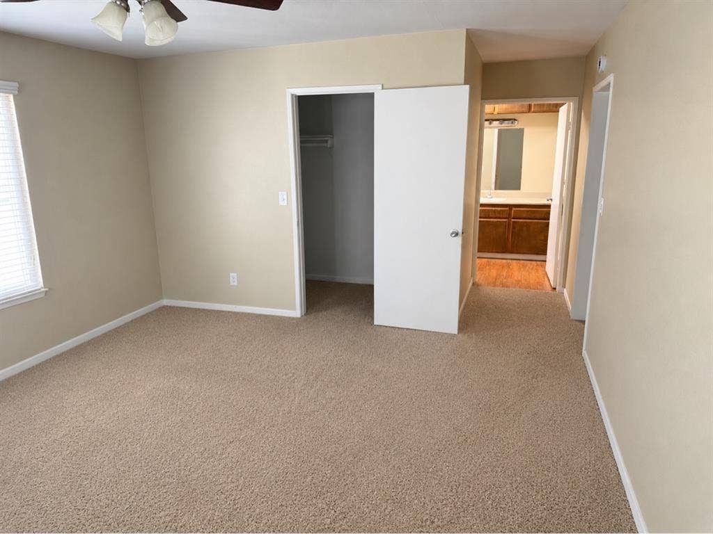 Large Master Bedroom with bathroomm