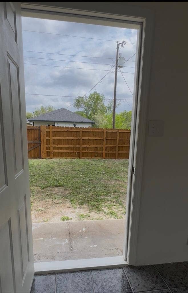 Small family house for rent.