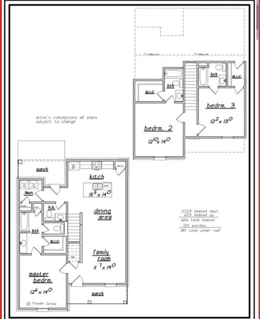 Open bed space- female